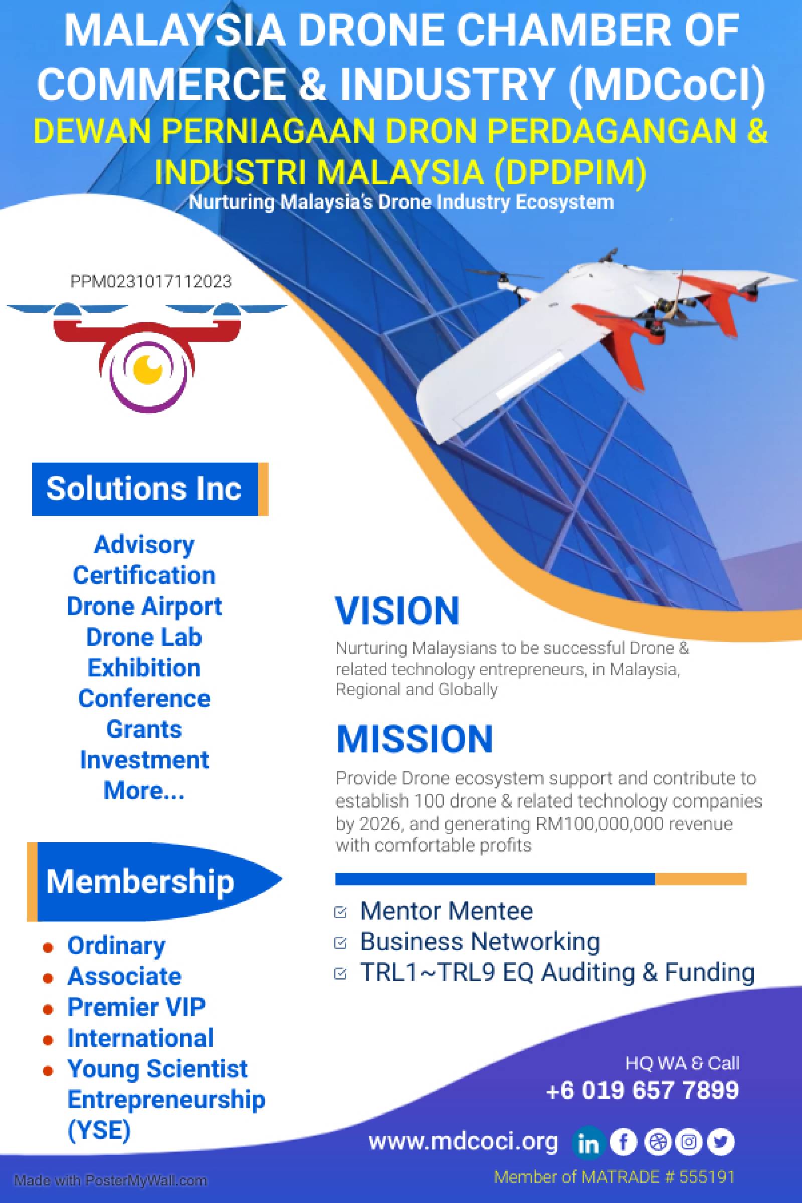 Malaysia Drone Chamber Of Commerce & Industry