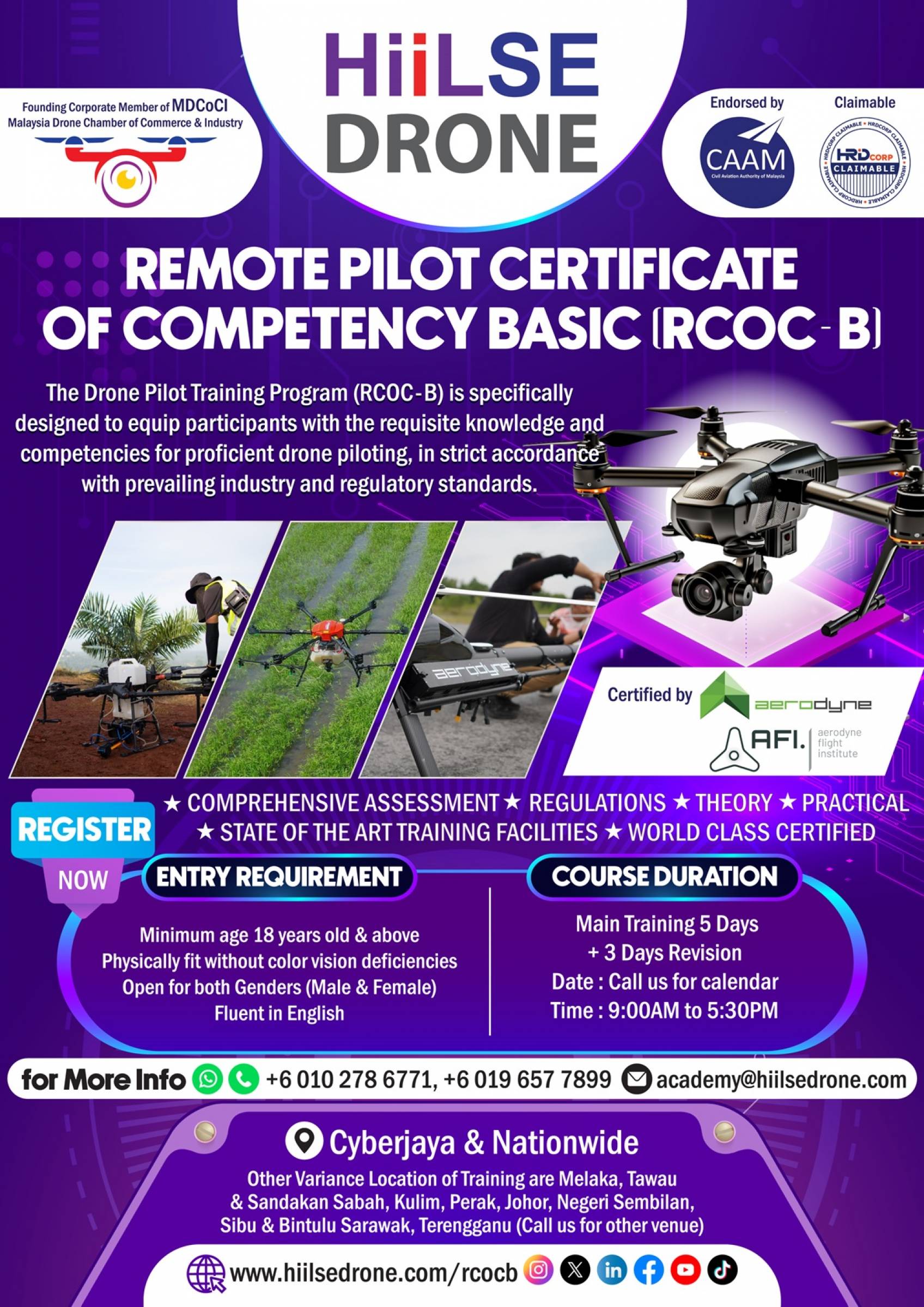 RCoCB CAAM Certified Drone Pilot Course